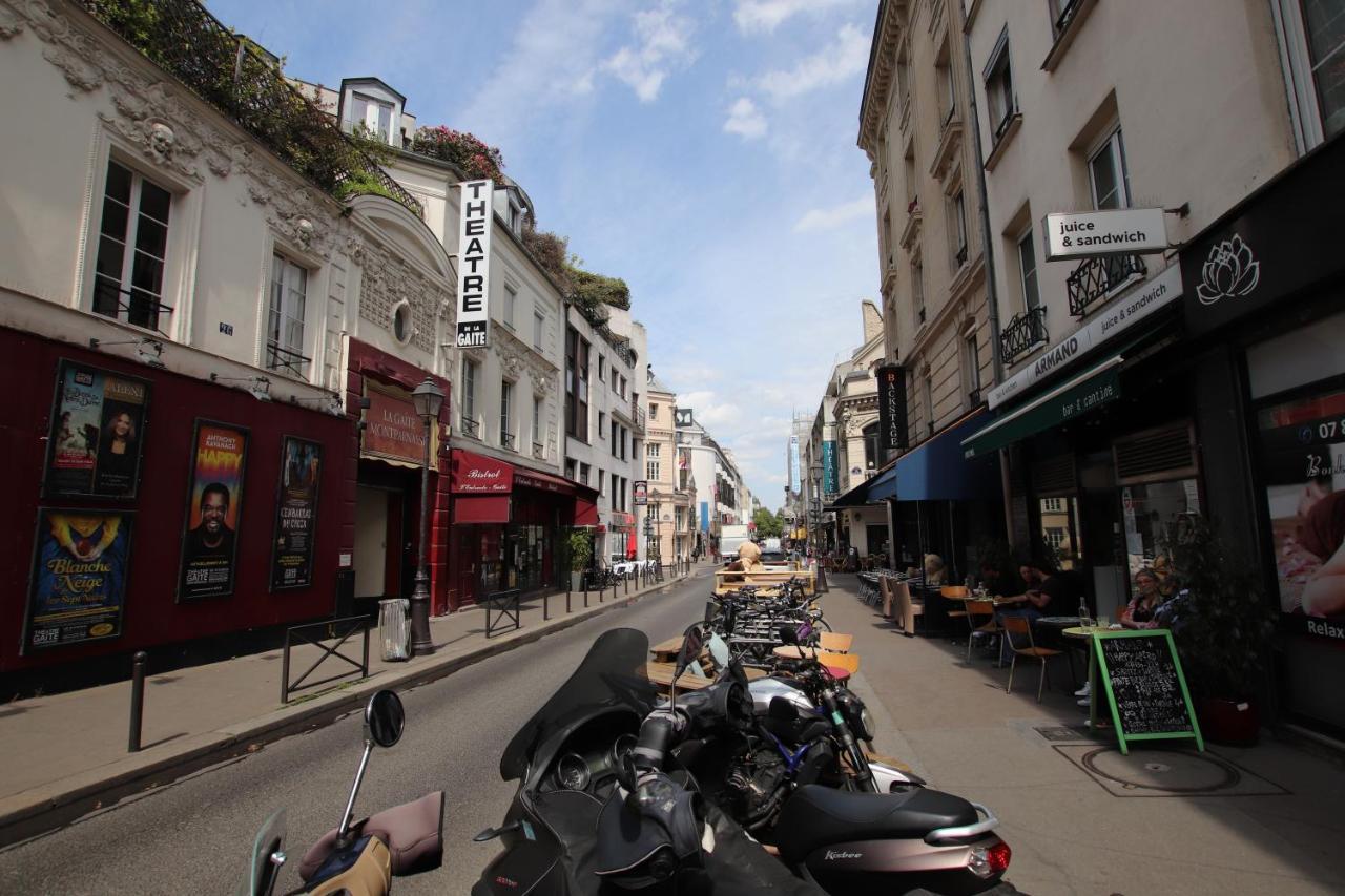 Montparnasse - La Gaite 1Bdr - B'Your Home Paris Eksteriør billede