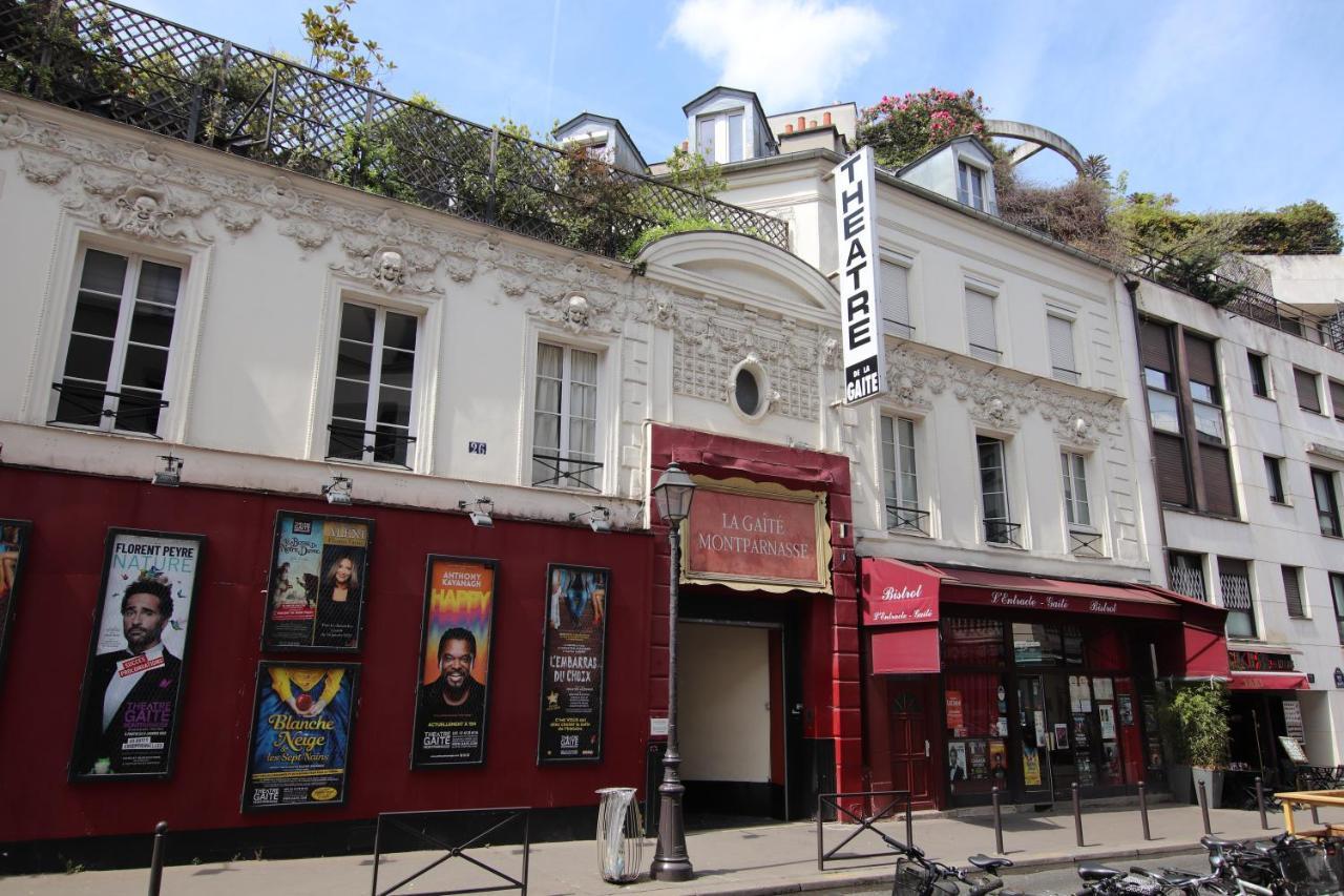 Montparnasse - La Gaite 1Bdr - B'Your Home Paris Eksteriør billede